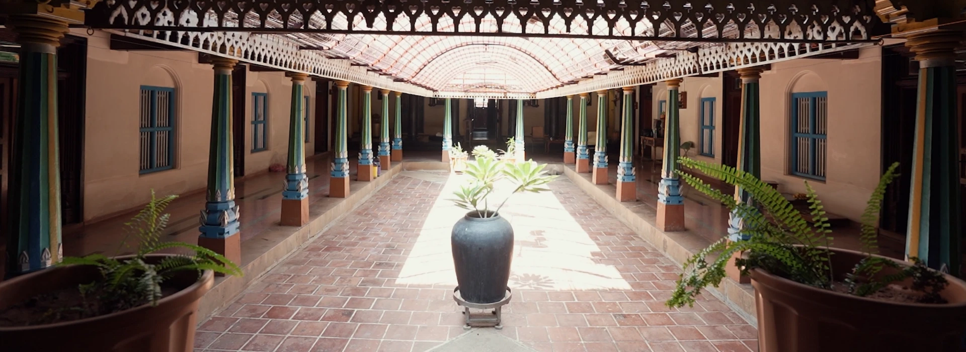 Palaniappa Vilas  - 4 Main Courtyard(valavu)