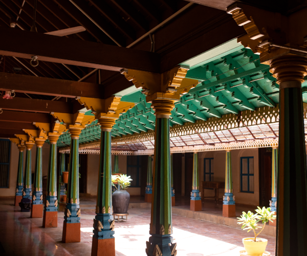 Palaniappa Vilas  - 4 Main Courtyard(valavu)