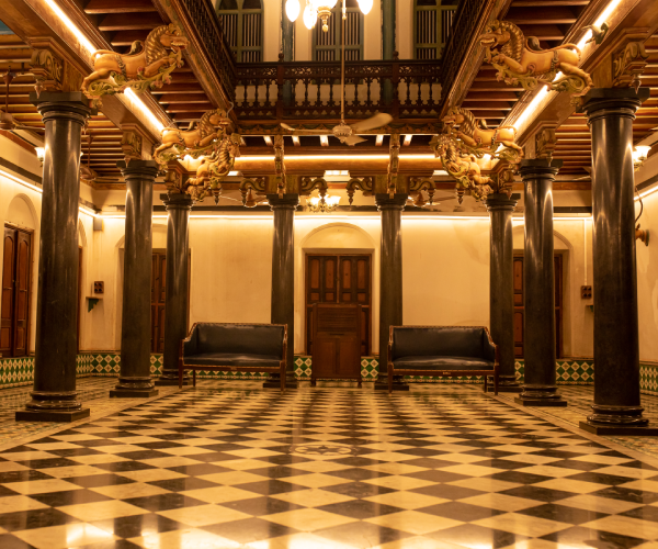 Palaniappa vilas - The extravagant interiors